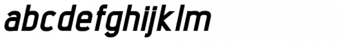 Intropol ExtraBold Italic Font LOWERCASE