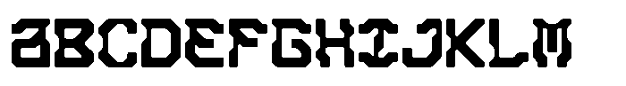 Inveron Font UPPERCASE