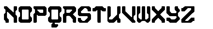 Inveron Font UPPERCASE