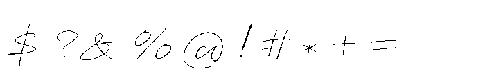 Inyene Font OTHER CHARS