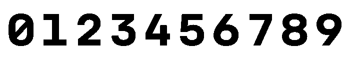 IndexMonoDLv1AAA DemiBold Font OTHER CHARS
