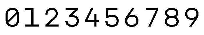 IndexMonoDLv1AAA Light Font OTHER CHARS