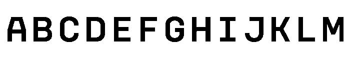 IndexMonoDLv1AAA Medium Font UPPERCASE