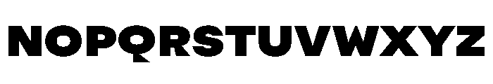 Indiana Black Font UPPERCASE