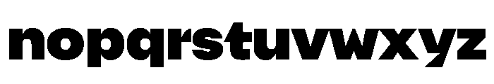 Indiana Black Font LOWERCASE