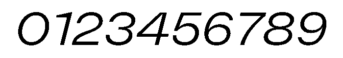 Indiana LightItalic Font OTHER CHARS