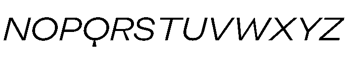 Indiana LightItalic Font UPPERCASE