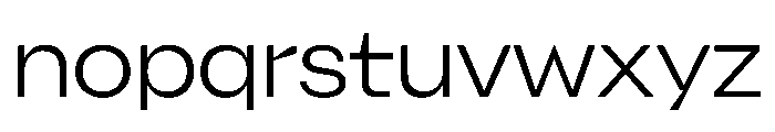 Indiana Light Font LOWERCASE