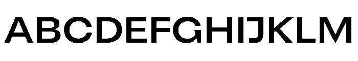 Indiana Medium Font UPPERCASE