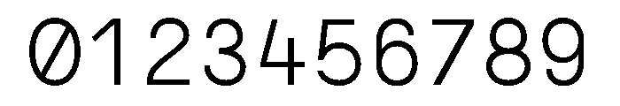 IndicateMono Regular Font OTHER CHARS