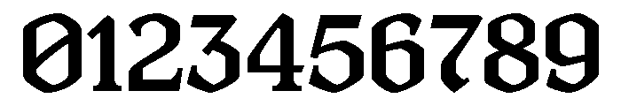 Infernus RGLR Font OTHER CHARS
