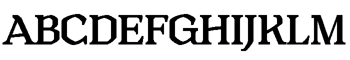 Infernus RGLR Font UPPERCASE