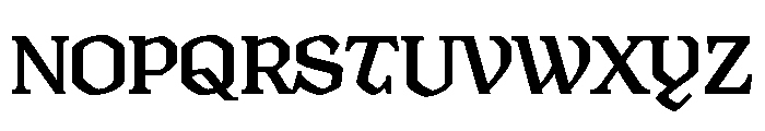 Infernus RGLR Font UPPERCASE