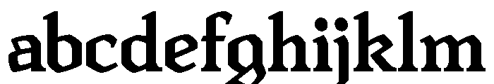 Infernus RGLR FONT