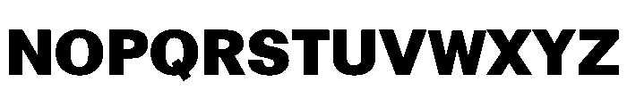 Information Bold Font UPPERCASE