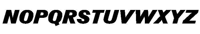 Information BoldItalic Font UPPERCASE