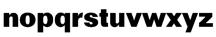 Information Bold Font LOWERCASE