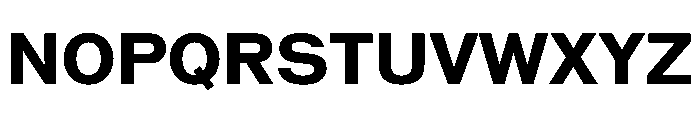 Information SemiBold Font UPPERCASE