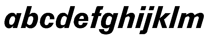 Information SemiBoldItalic FONT