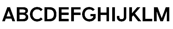Information SemiExtendedMedium Font UPPERCASE