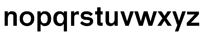 Information SemiExtendedMedium Font LOWERCASE