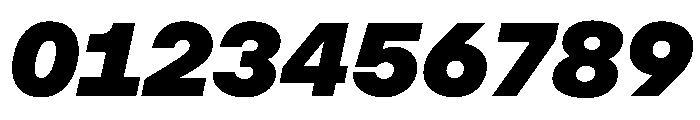 InnovatorGrotesk BlackItalic Font OTHER CHARS