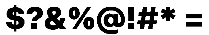 InnovatorGrotesk ExtraBold Instance Font OTHER CHARS