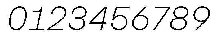 InnovatorGrotesk ExtraLightItalic Instance Font OTHER CHARS