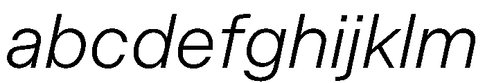 InnovatorGrotesk LightItalic Instance FONT