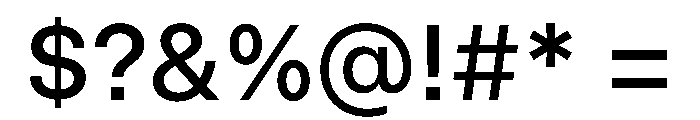 InnovatorGrotesk Medium Instance Font OTHER CHARS