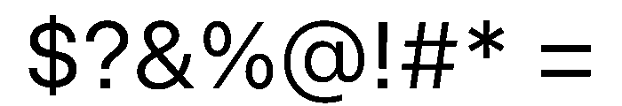 InnovatorGrotesk Regular Font OTHER CHARS