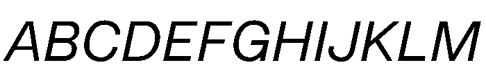 InnovatorGrotesk RegularItalic Instance Font UPPERCASE