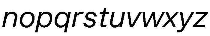InnovatorGrotesk RegularItalic Font LOWERCASE