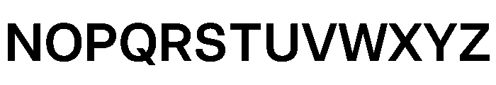 InnovatorGrotesk SemiBold Instance Font UPPERCASE