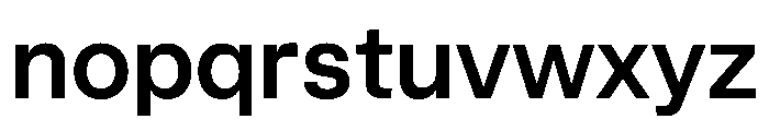 InnovatorGrotesk SemiBold Instance Font LOWERCASE