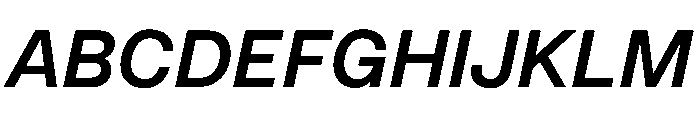 InnovatorGrotesk SemiBoldItalic Instance Font UPPERCASE