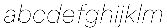 InnovatorGrotesk ThinItalic Instance FONT