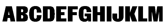 Insitu Black Font UPPERCASE