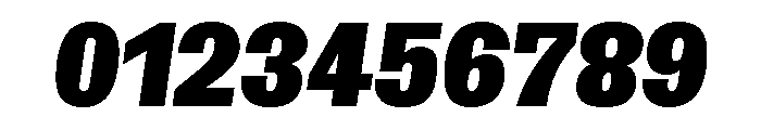 Insitu BlackItalic Font OTHER CHARS