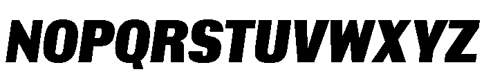 Insitu BlackItalic Font UPPERCASE