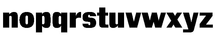 Insitu Black Font LOWERCASE