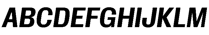 Insitu BoldItalic Font UPPERCASE