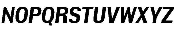 Insitu BoldItalic Font UPPERCASE