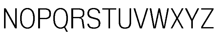 Insitu Light Font UPPERCASE