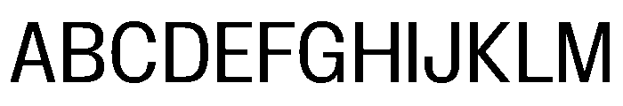 Insitu Regular Font UPPERCASE