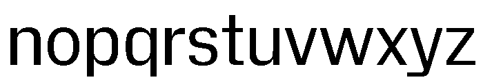 Insitu Regular Font LOWERCASE