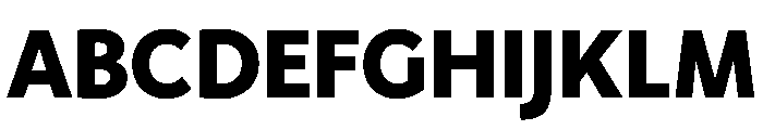 Instant 5Heavy Instance Font UPPERCASE
