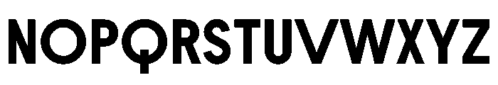 Intern BoldGouache Font UPPERCASE