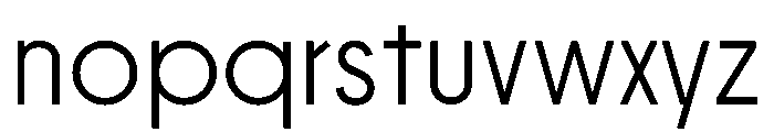 Intern LightAcrylic Font LOWERCASE