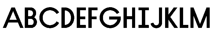 Intern RegularAcrylic Font UPPERCASE
